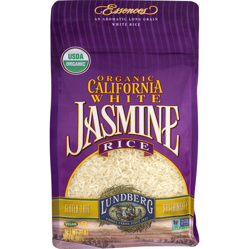 Lundberg Jasmine White Rice 32oz A lo Natural