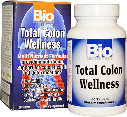 Bio Nutrition Total Colon Wellness 60tb