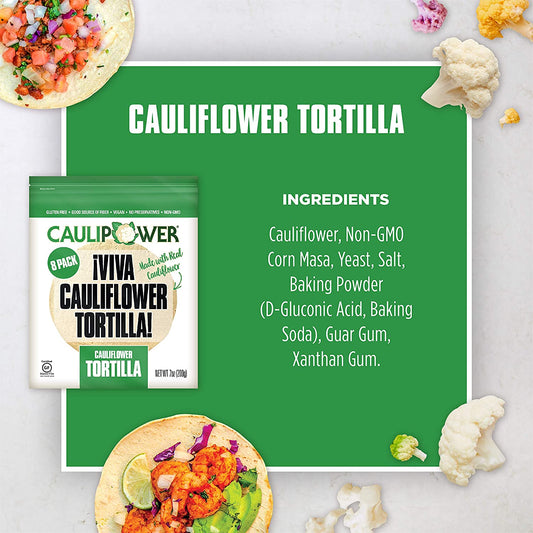 Caulipower Viva Cauliflower Tortilla 7oz