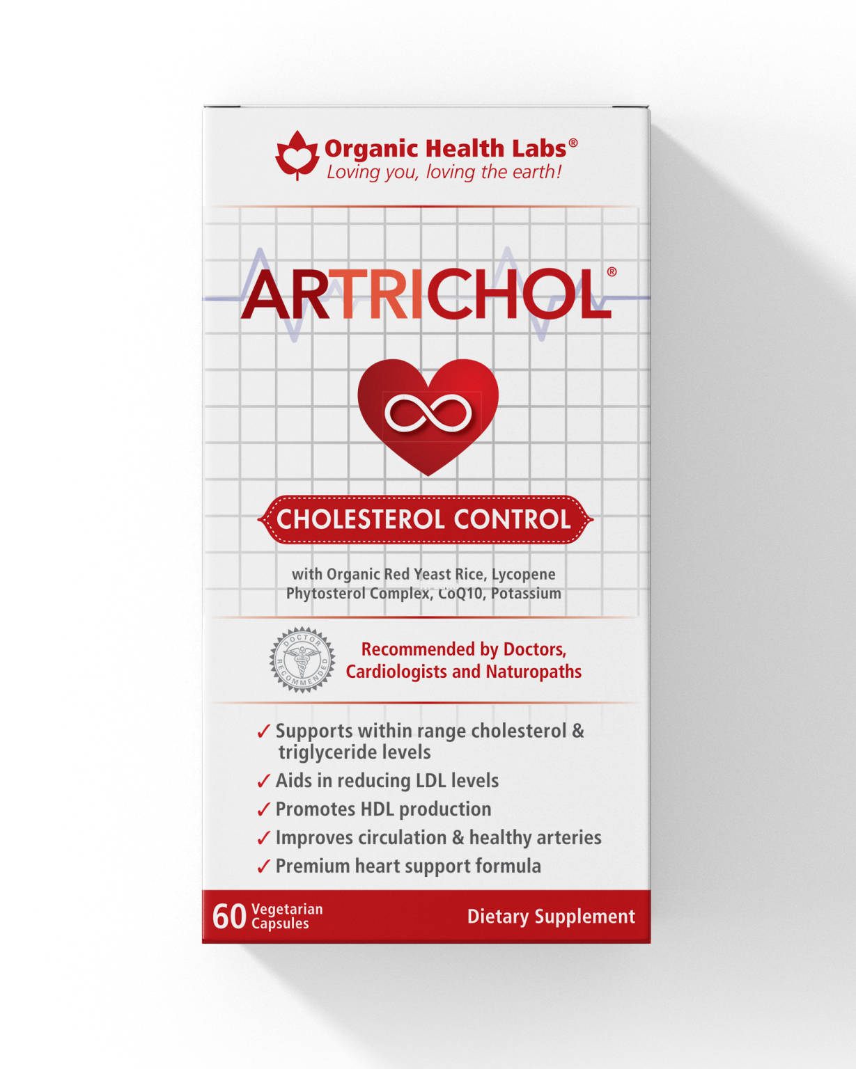 Organic Health Labs Artrichol 60cp