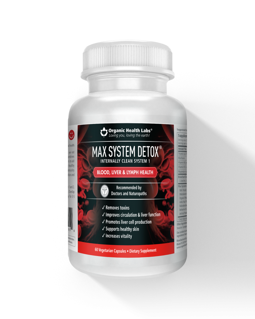 Organic Health Labs Max System Detox 60cp