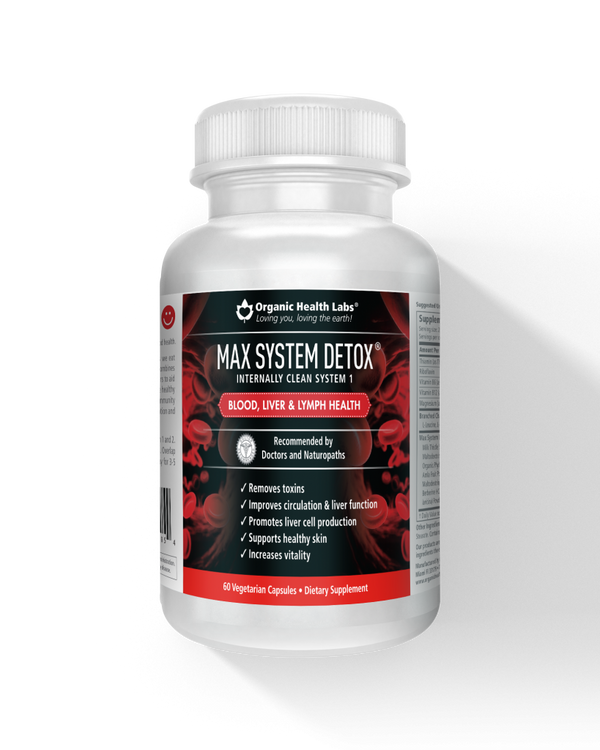Organic Health Labs Max System Detox 60cp