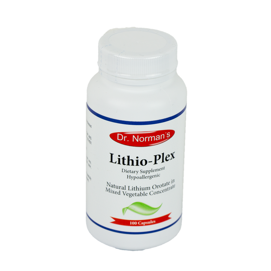 Dr. Norman's Lithio-plex 100cp – A lo Natural